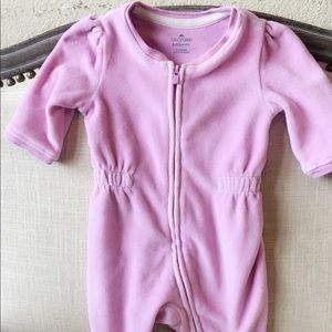 Cozy footed Gap one-piece